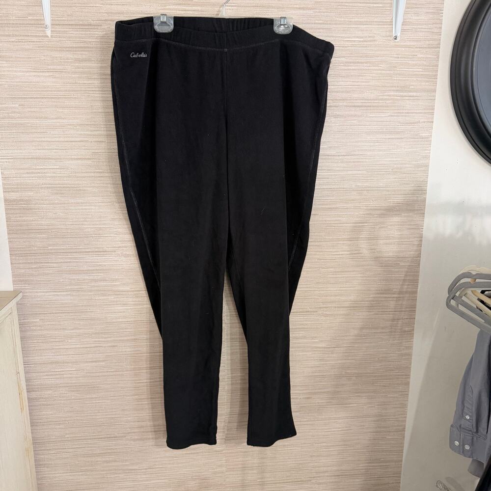 Cabela's Women's Fleece Pull on pant legging size 2XL